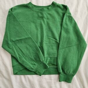 Zara Green Crewneck